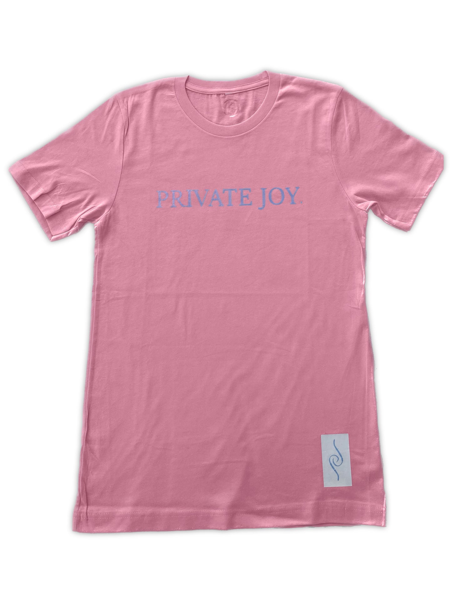 Burnt Orange Tee / Iridescent Print