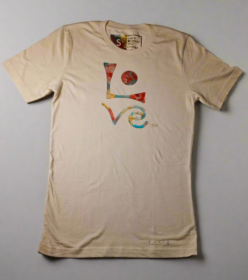 Cream L.O.V.E. T-Shirt