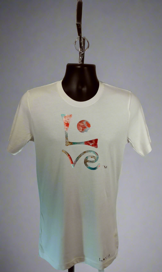 White L.O.V.E. Shirt