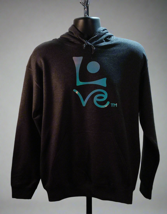 Dark Grey L.O.V.E. Hoodie